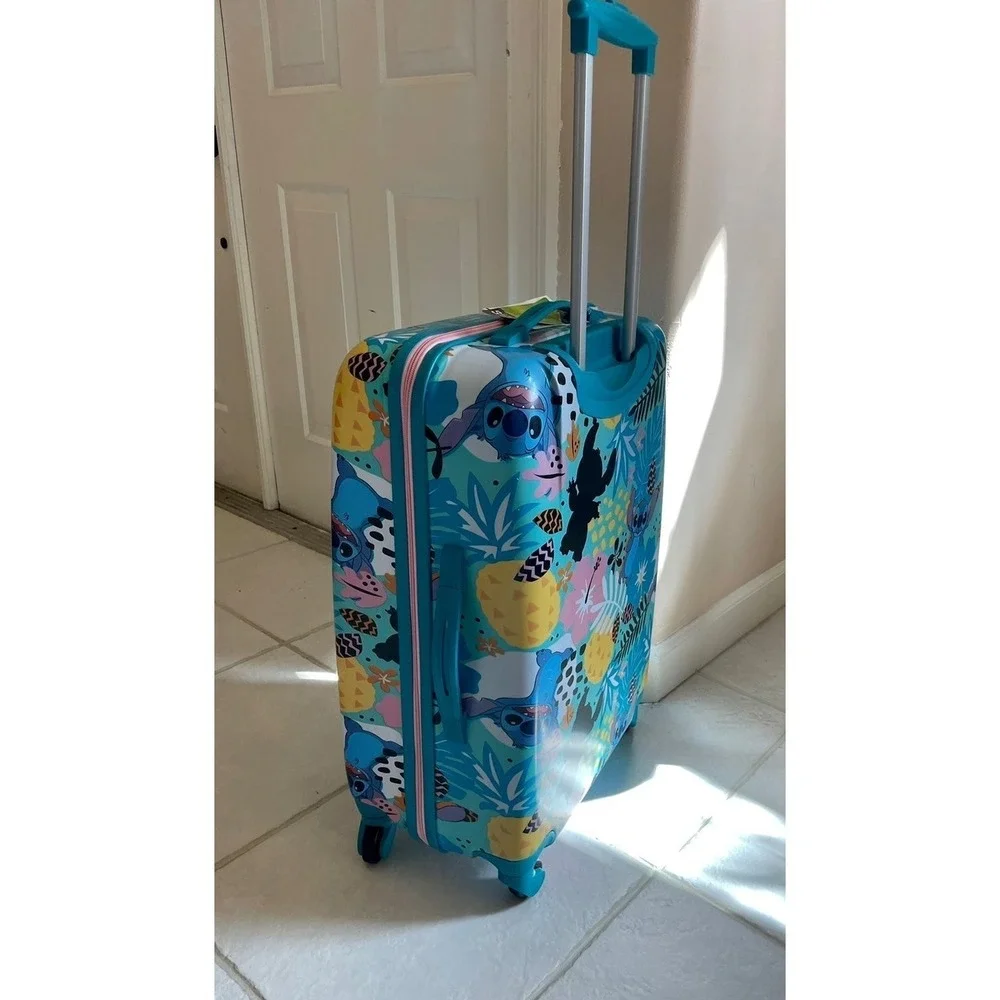 Lilo and Stitch Disney Carry on suitcase 20''‎ Rolling Travel Trip Ohana